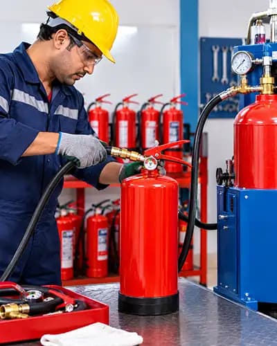 Fire Extinguisher Refilling Service Fire Extinguisher Refilling Service